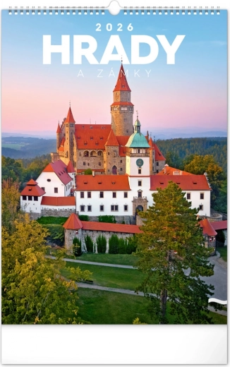 Muurkalender Kastelen en Paleizen 2026