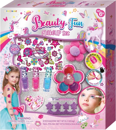 Grote make-up- en nagelset voor kinderen