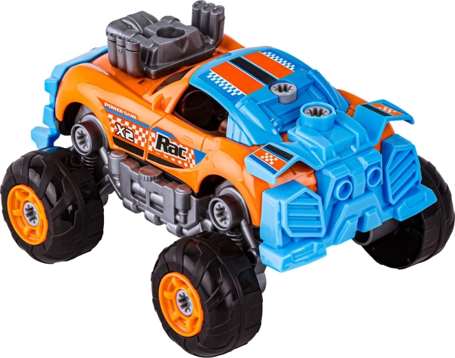 3-in-1 ombouw: sportwagen en monster truck