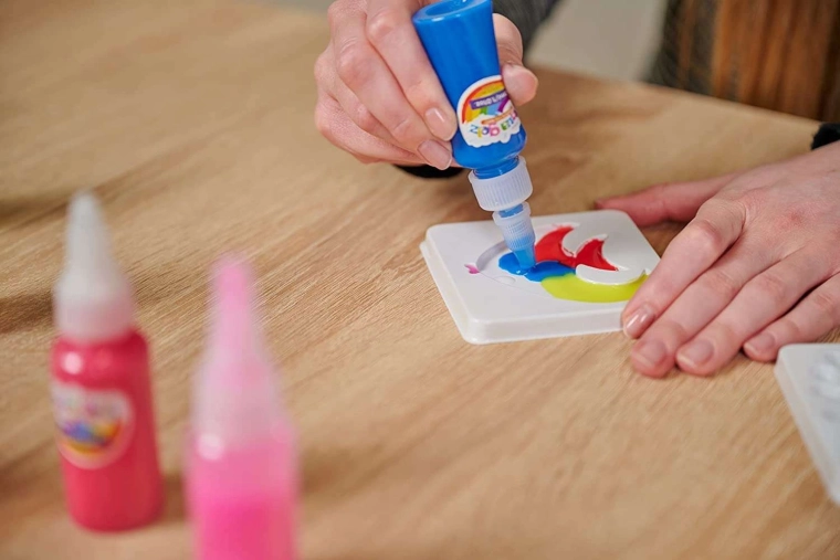 Gekleurde gels voor precieze applicatie