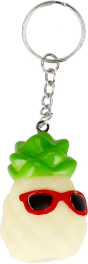 Speels ananasdesign met zonnebril