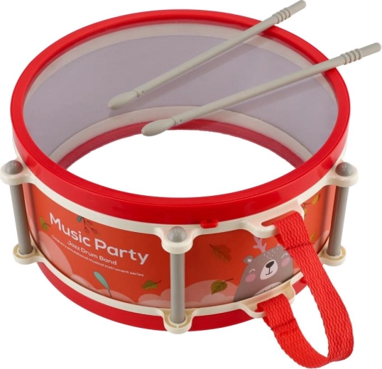 Trommel met stokjes voor kleine drummers