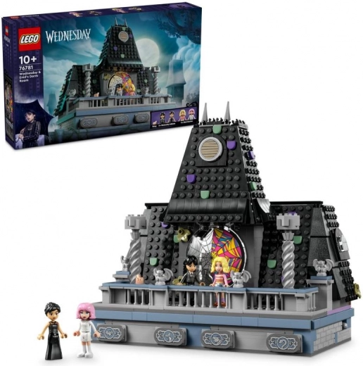 LEGO Wednesday – kamer van Wednesday en Enid