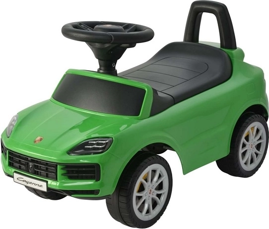 Porsche Cayenne S groene kinderloopauto