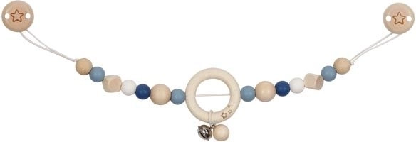 Wagenketting blauw met bevestiging