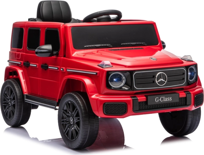 Elektrische Mercedes G 4x4 kinderauto, 24 V, rood