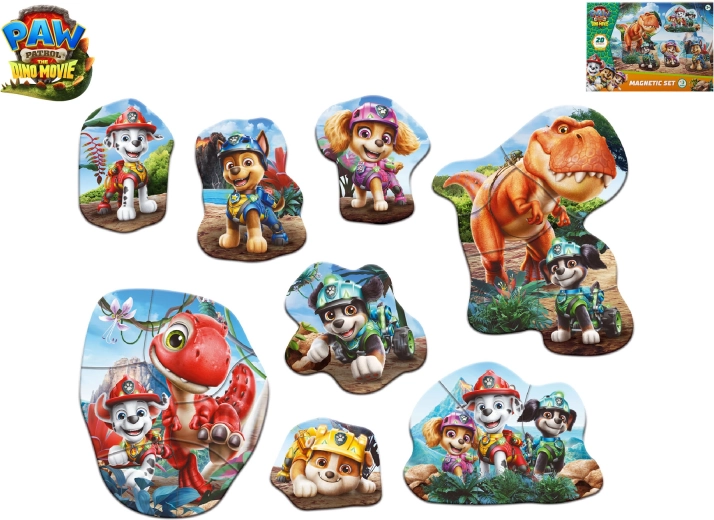 Magneetset Paw Patrol: The Dino Movie