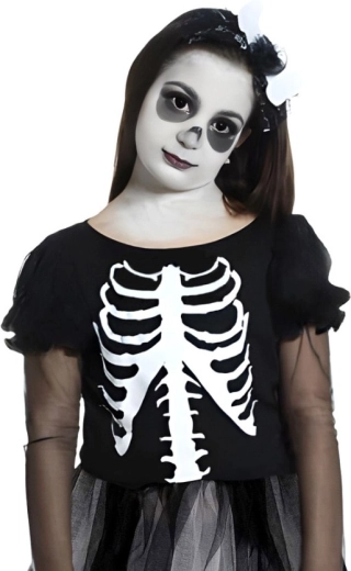 Tule rok en pofmouwen