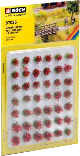 NOCH bloeiende graspolletjes mini set 42 stuks