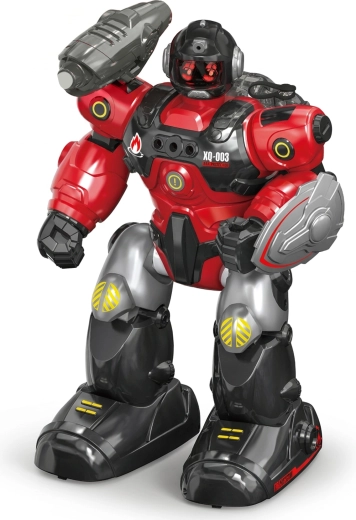 Brandweerrobot met afstandsbediening die water spuit, 40 cm