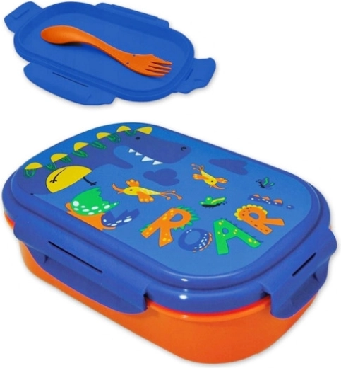 Lunchbox met bestekset voor kinderen