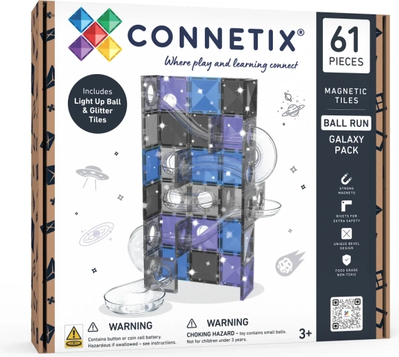 Connetix knikkerbaan Galaxy 61 onderdelen