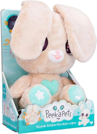 Interactief pluchen konijntje Peekapets 45 cm