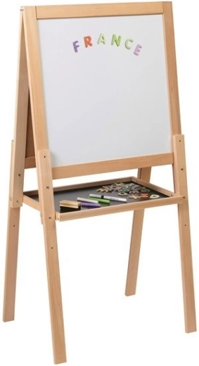 Magnetisch whiteboard en letters