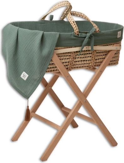 Funnababy complete Mozesmand met uitrusting Ivy green