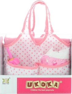 Tas met accessoires voor pop