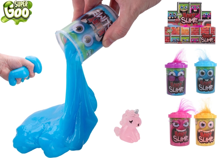 Super Goo slijm – harig monster 8 cm, 100 g