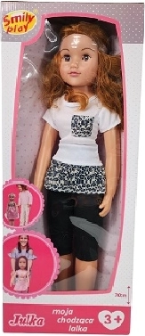 Lopende pop Julka SmilyPlay 70 cm