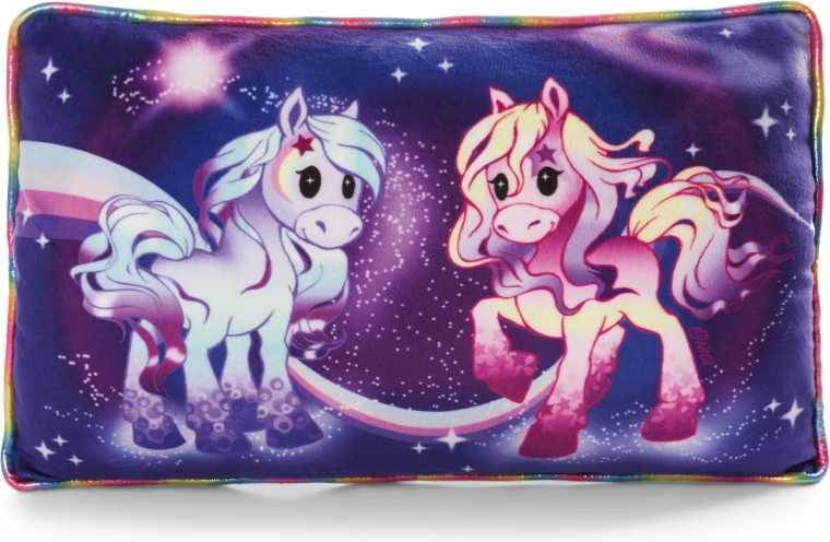 NICI kussen Pony Stars 43 × 25 cm