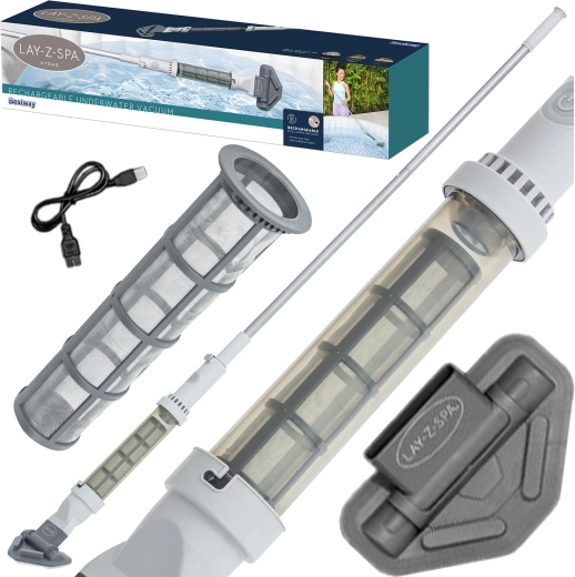 Bestway accu draadloze stofzuiger voor zwembad en jacuzzi