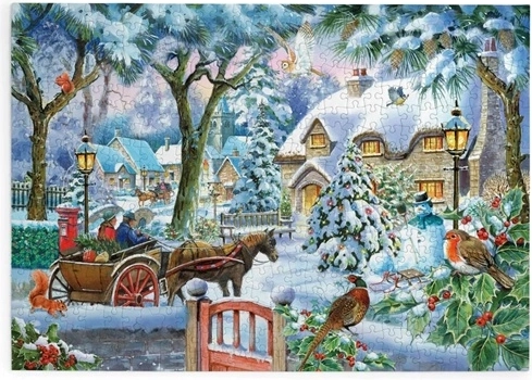 Puzzel House of Puzzles Bijna thuis, 500 extra grote puzzelstukken