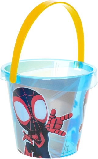 Transparante emmer met Spider-Man motief