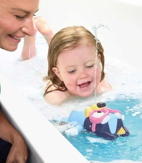 Drijvend speeltje met waterfonteintje