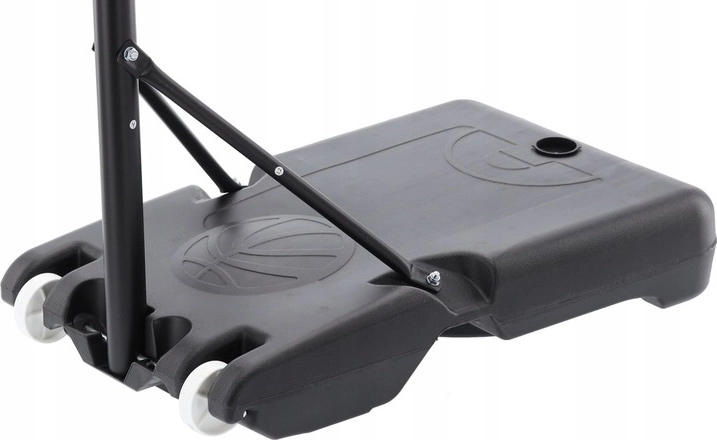 Stabiele vulbare basis met wielen