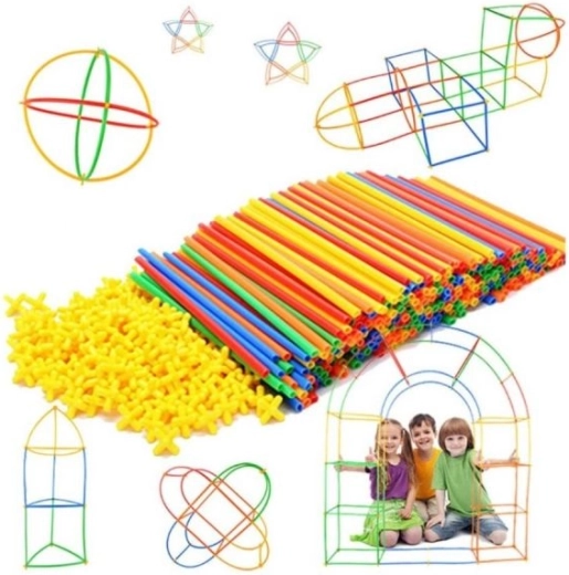 Vrij bouwen van 2D- en 3D-constructies