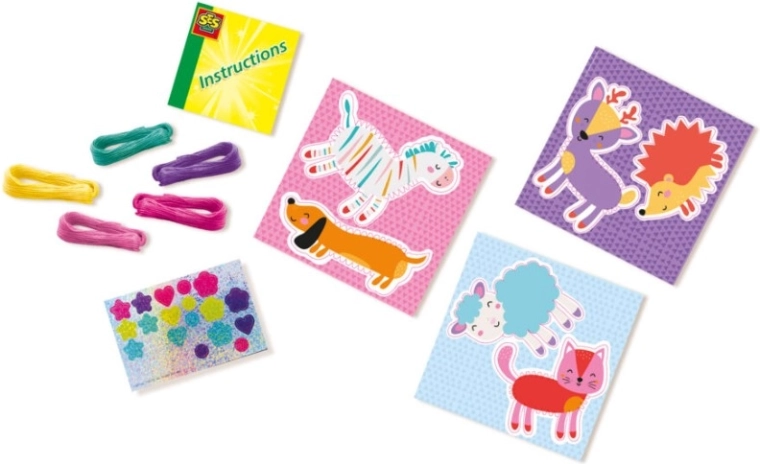 5 kleuren garen voor creatieve combinaties