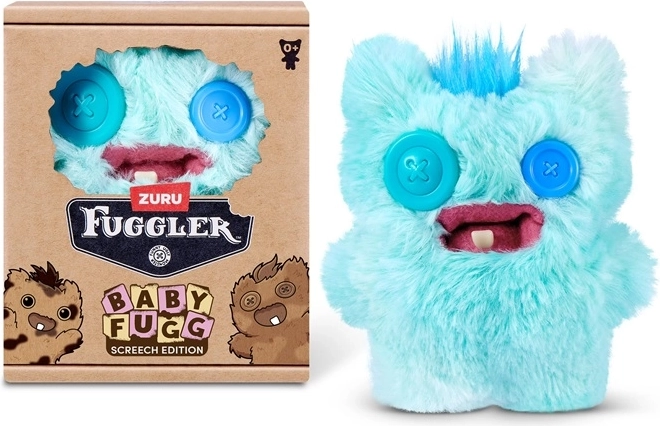 ZURU Fuggler Baby Fugg Screech pluchen monstertje