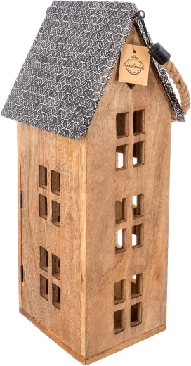 Duurzaam mangohout en metalen dak