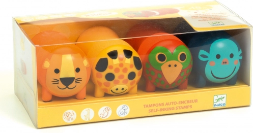Stempels voor de kleintjes Safari van DJECO
