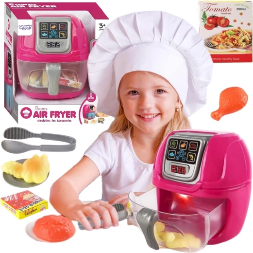 Interactieve kinder heteluchtfriteuse woopie air fryer