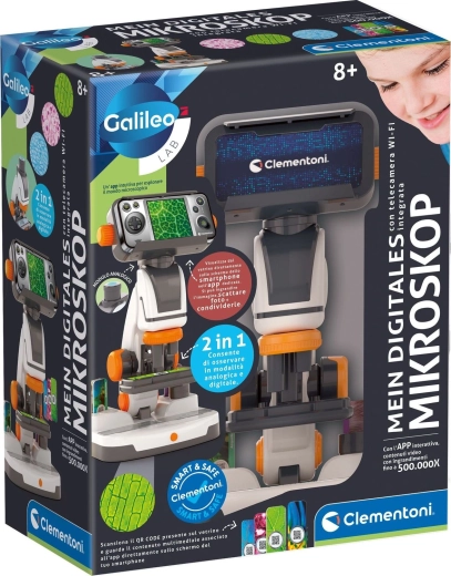 Clementoni Galileo Lab digitale microscoop 2-in-1 - 1 stuk
