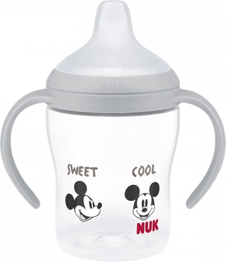 Oefenflesje NUK Perfect Match DISNEY Minnie, grijs, 150 ml