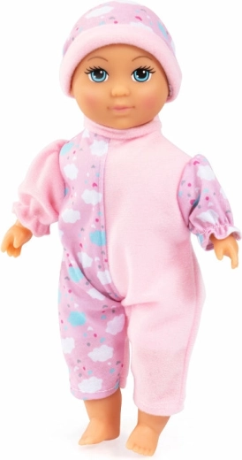 Baby pop van 28 cm met zacht lijfje