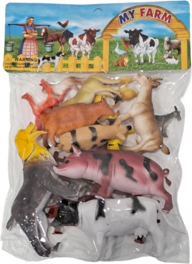 Set boerderijdieren – 15 stuks