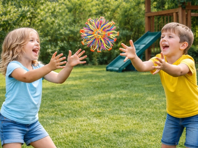 Licht, kleurrijk en ideaal voor actief spel