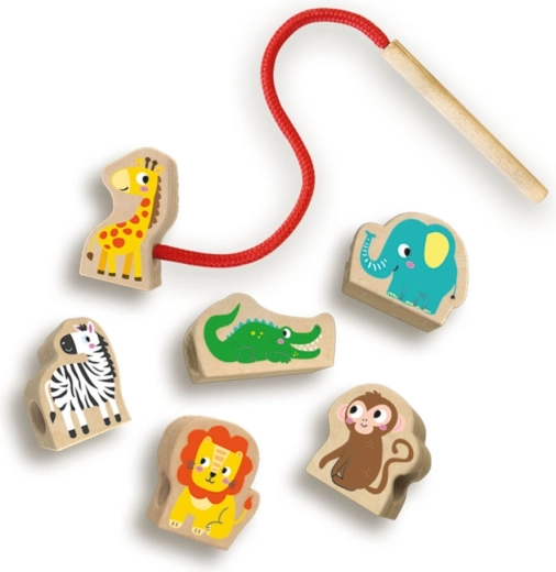 Houten diertjes ideaal voor kleine handjes