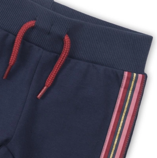 Elastische tailleband met decoratief koord