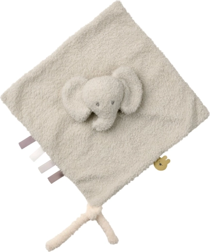 Nattou knuffeldoekje Teddy olifant 28 × 28 cm