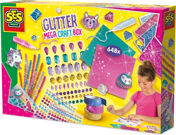 Mega box – glinsterend knutselen voor kinderen