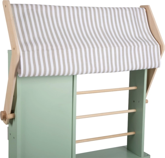 Afneembare luifel en opbergruimte