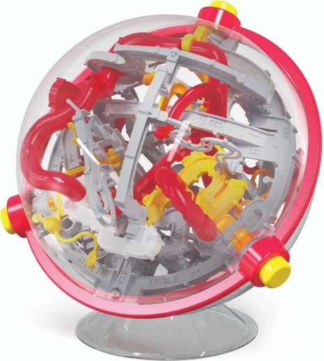 Transparante 3D-labyrintbal