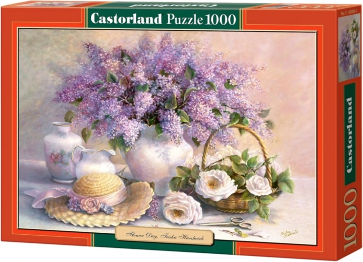 Castorland-puzzel bloemen – seringen en rozen, 1000 stukjes