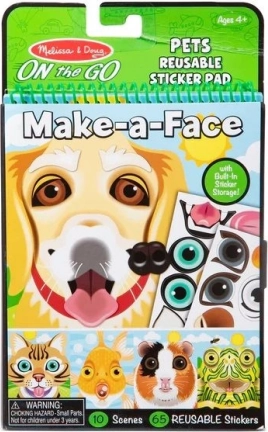 Creatieve set Make-a-Face: Huisdieren