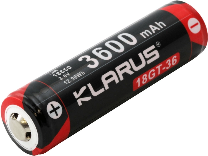 Oplaadbare Li-Ion-accu 18650 3,6 V 3600 mAh KLARUS