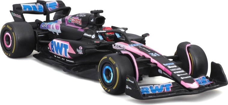 figuur van bestuurder en vrij draaiende wielen