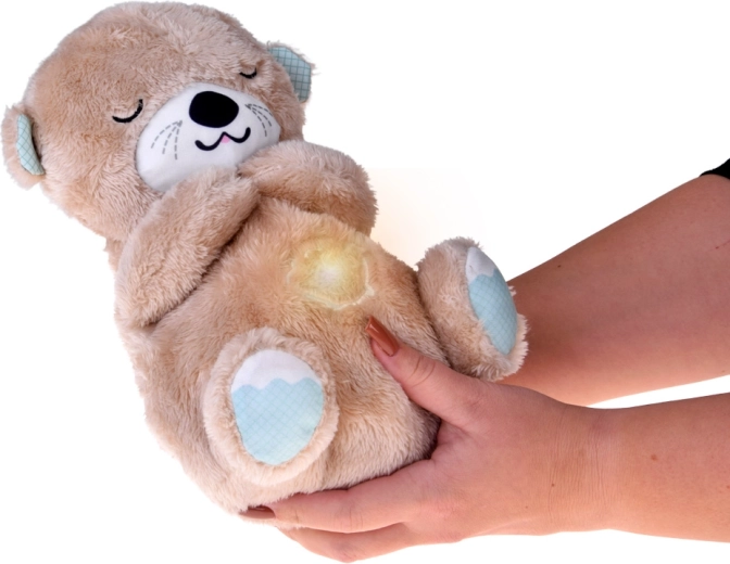 Zachte ademhaling en rustgevend licht